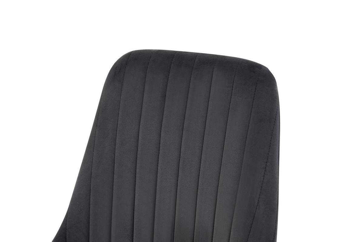 Set Stolov Claudia, Antracit, 2 Kos - črna/antracit, Moderno, kovina/tekstil (44/88/58cm) - MID.YOU