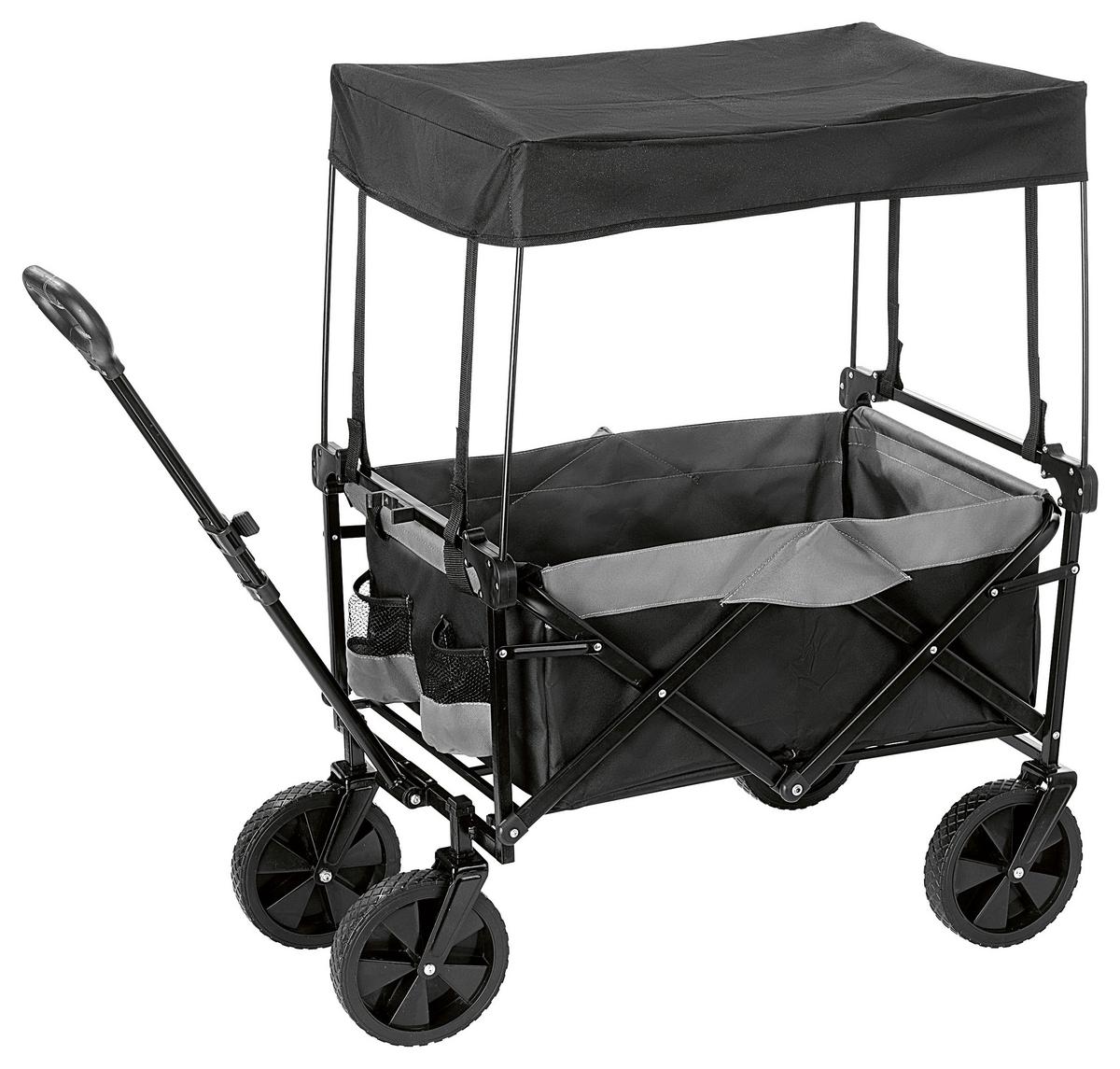 Strandkocsi Easymaxx - fekete, műanyag/textil (73,5/51/95,5cm) - TV - Unser Original