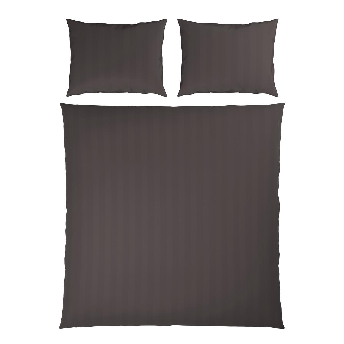 Posteljnina Xenia Streif Xxl, Antracit, 2x60/80, 200/200 - antracit, Moderno, tekstil (200/200cm) - Premium Living