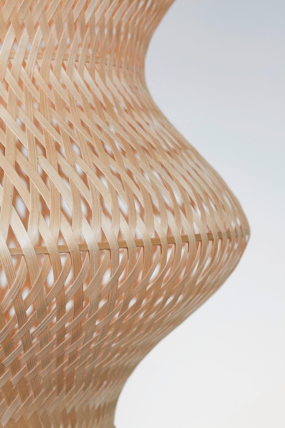 Viseča Svetilka Barbados, Bambus - naravne barve, Basics, naravni materiali (40/67cm) - Good & Mojo