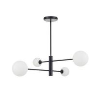 Hängeleuchte Dorado max. 40 Watt - Schwarz, KONVENTIONELL, Metall (87/87/49.5cm)