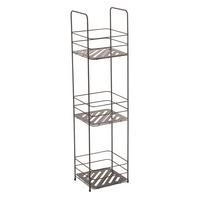 Regal 142659 Kery - Schwarz, Konventionell, Metall (16,5/15,5/63cm) - Spirella