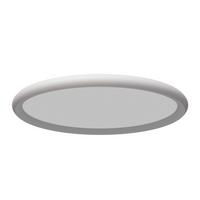 LAMPA SUFITOWA LED RUGBY *SBN* - biały, Basics, tworzywo sztuczne (40/3,5cm) - Novel