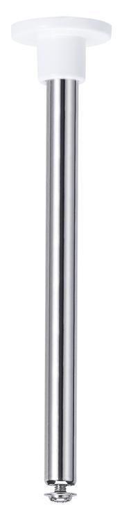 Schienensystem-Abhängung in Weiß/Chromfarben - Chromfarben/Weiß, Design, Metall (2,3/10,5cm) - Paulmann