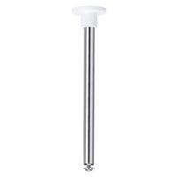 Schienensystem-Abhängung in Weiß/Chromfarben - Chromfarben/Weiß, Design, Metall (2,3/10,5cm) - Paulmann