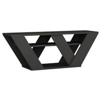 Nizka Omarica Pipralla - antracit, Design, leseni material (110/30/40cm) - Livetastic