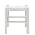 Hocker Phil - Weiß, KONVENTIONELL, Holz (40/45/40cm) - Premium Living Hocker Phil - Weiß, KONVENTIONELL, Holz (40/45/40cm) - Premium Living