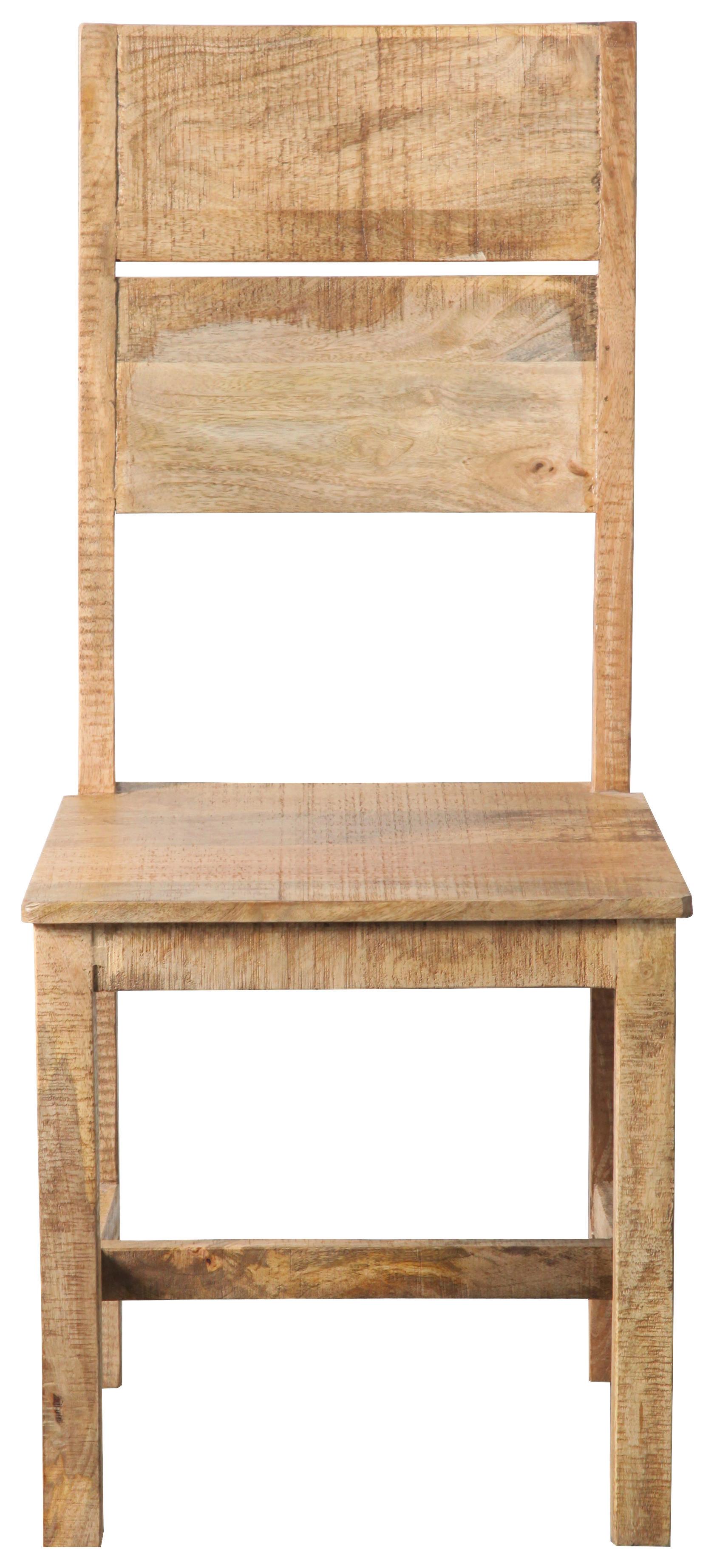 Stuhl Everest in Naturfarben - Naturfarben, Natur, Holz (45/100/52cm) - Zandiara