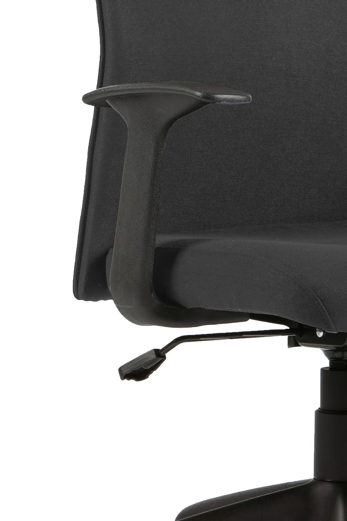 Drehstuhl Rocket Schwarz - Schwarz, MODERN, Kunststoff/Textil (56/92,5-100,5/61,5cm) - MID.YOU