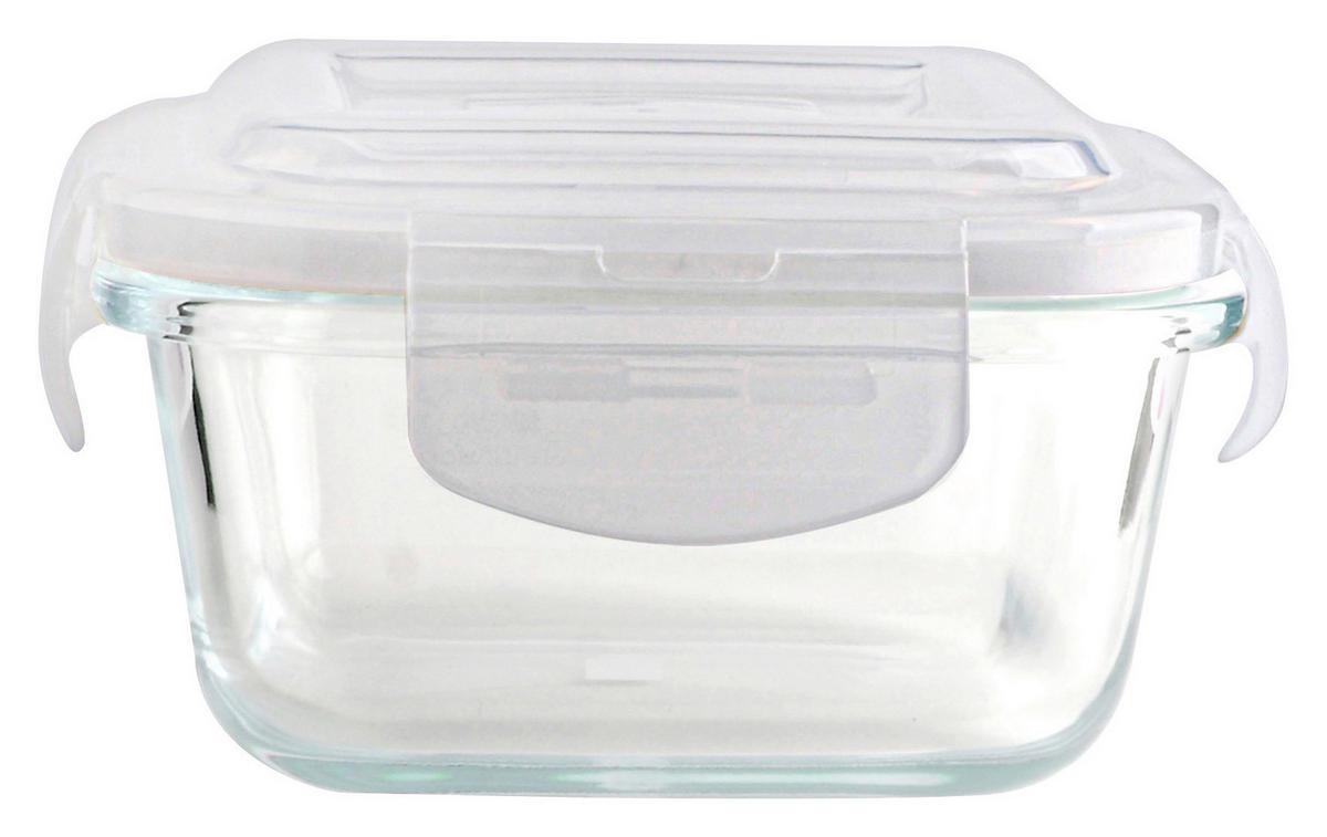Frischhaltedose Fresh ca. 700ml - Klar/Transparent, Glas/Kunststoff - Modern Living
