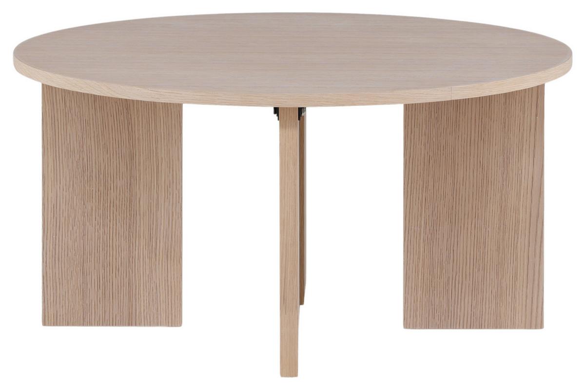 Couchtisch Askerön ca. 80x80x40 cm Weiß - Weiß, Design, Holzwerkstoff (80/80/40cm) - Livetastic