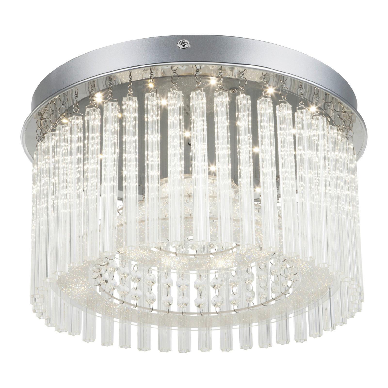 Led Mennyezeti Lámpa 68568-18 Joyce - Design, műanyag/Üveg (37/23cm)