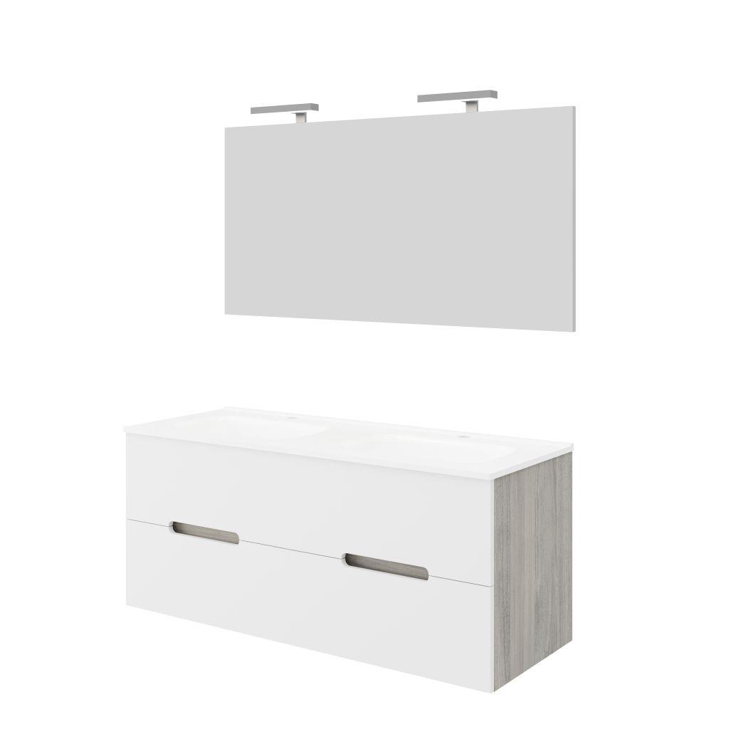 Mobilier baie Iris - Basics (121/113/46,5cm)