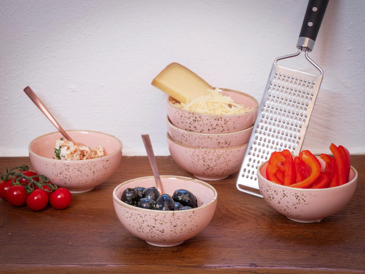 Set Skodelic Za Omake Rose, 6-Delni - svetlo roza, Trend, keramika (11,5cm) - Creatable