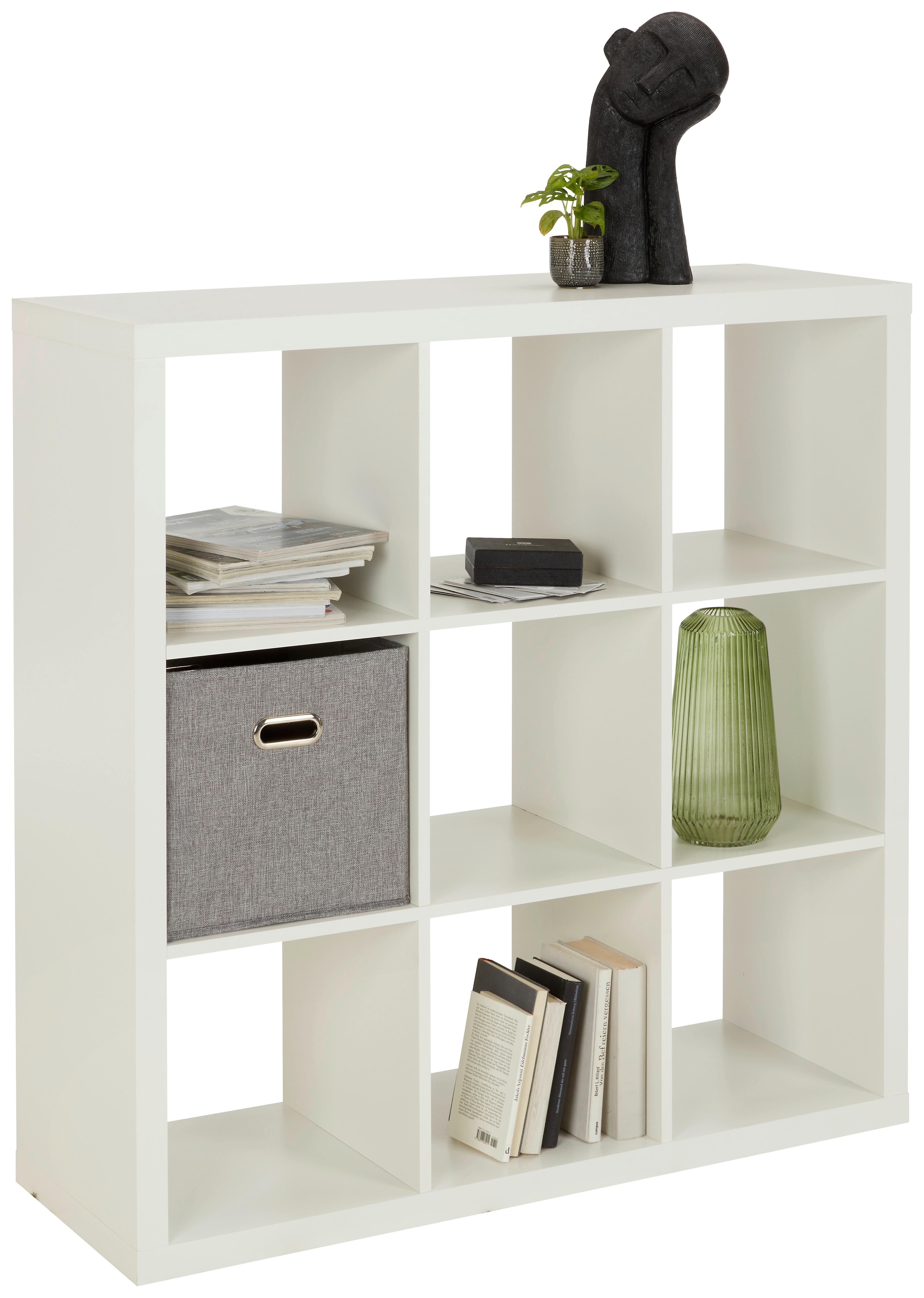 Raumteiler in Weiß - Weiß, MODERN, Holzwerkstoff (112/112/38cm) - Based