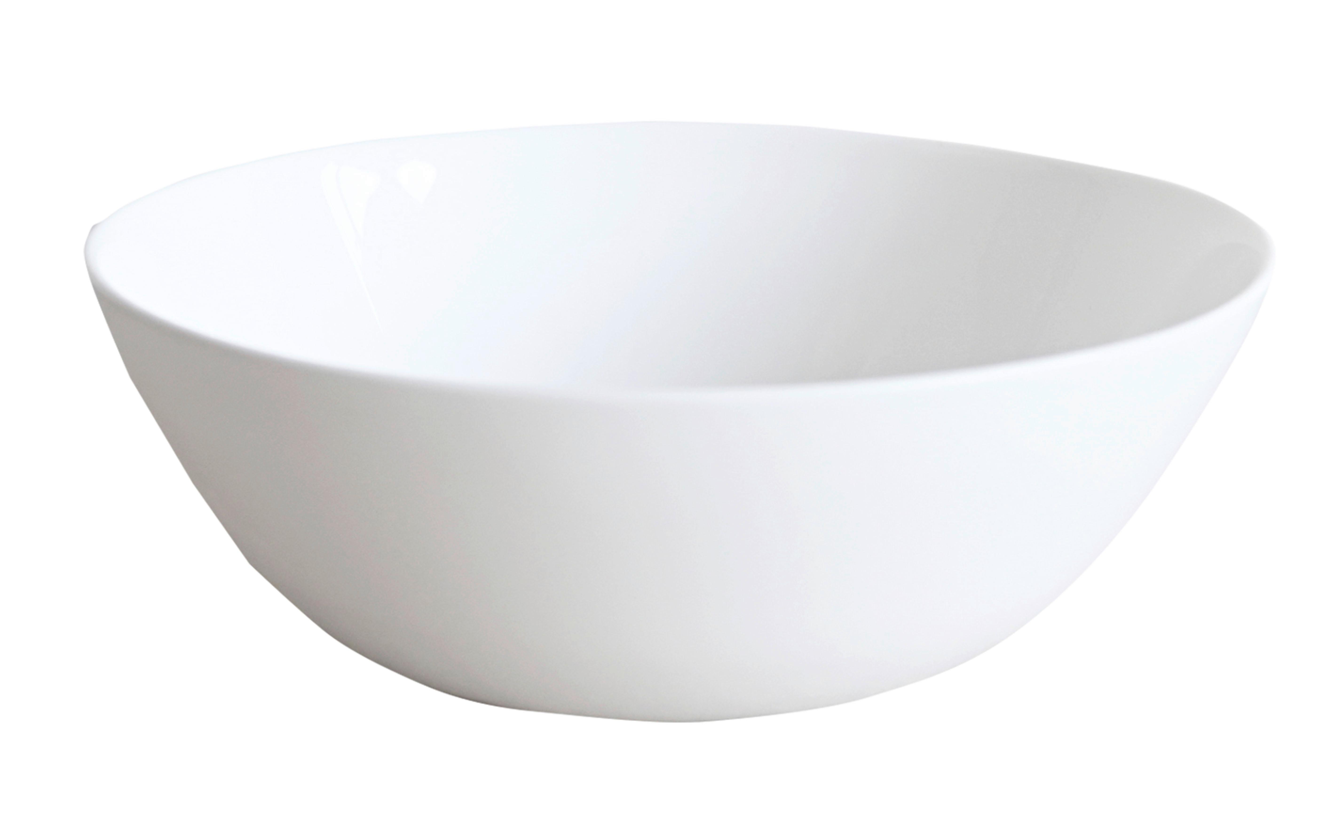 Müslischale Gitte Weiß - Weiß, Basics, Glas (16/5,2cm) - Based
