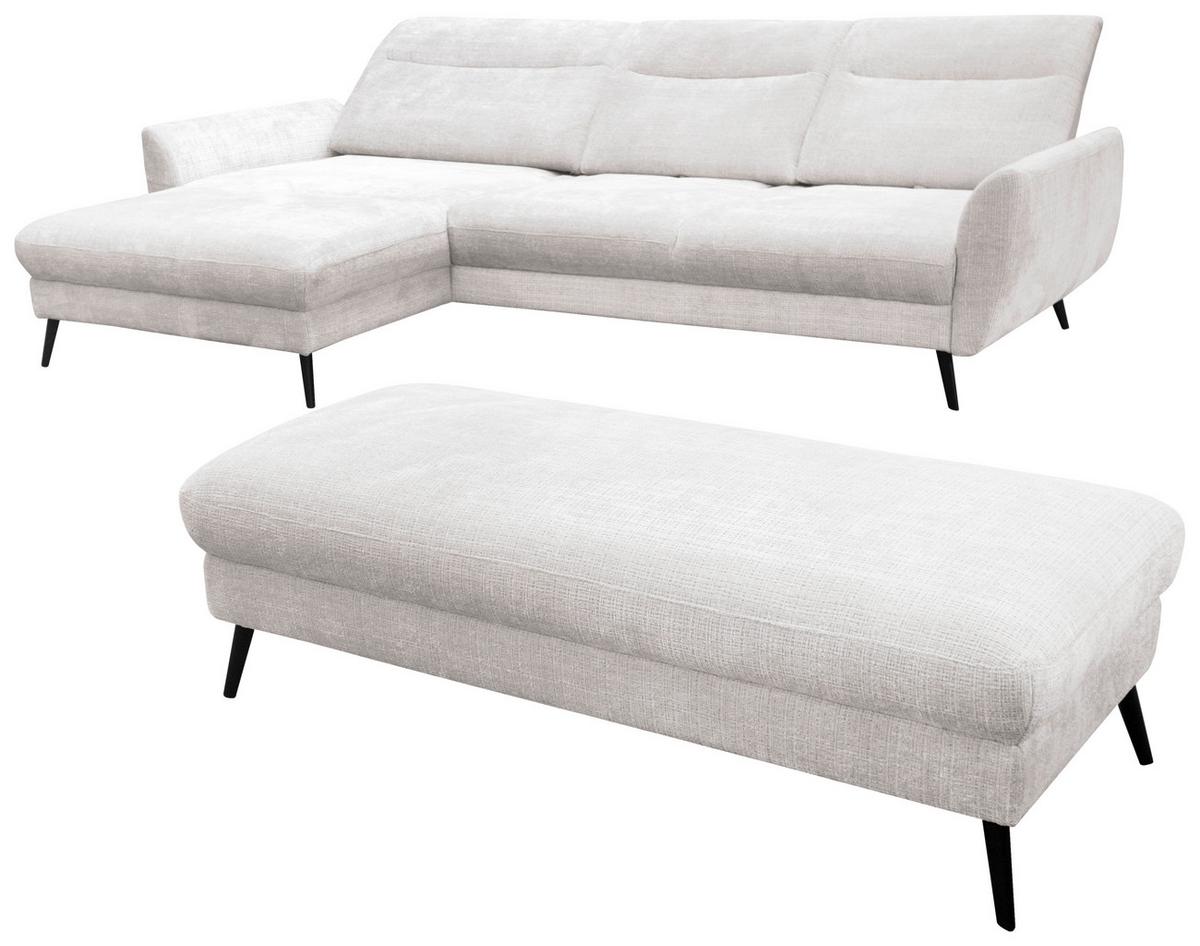Coltar AMALFI - gri, Modern, carton/metal (202/300cm) - Premium Living