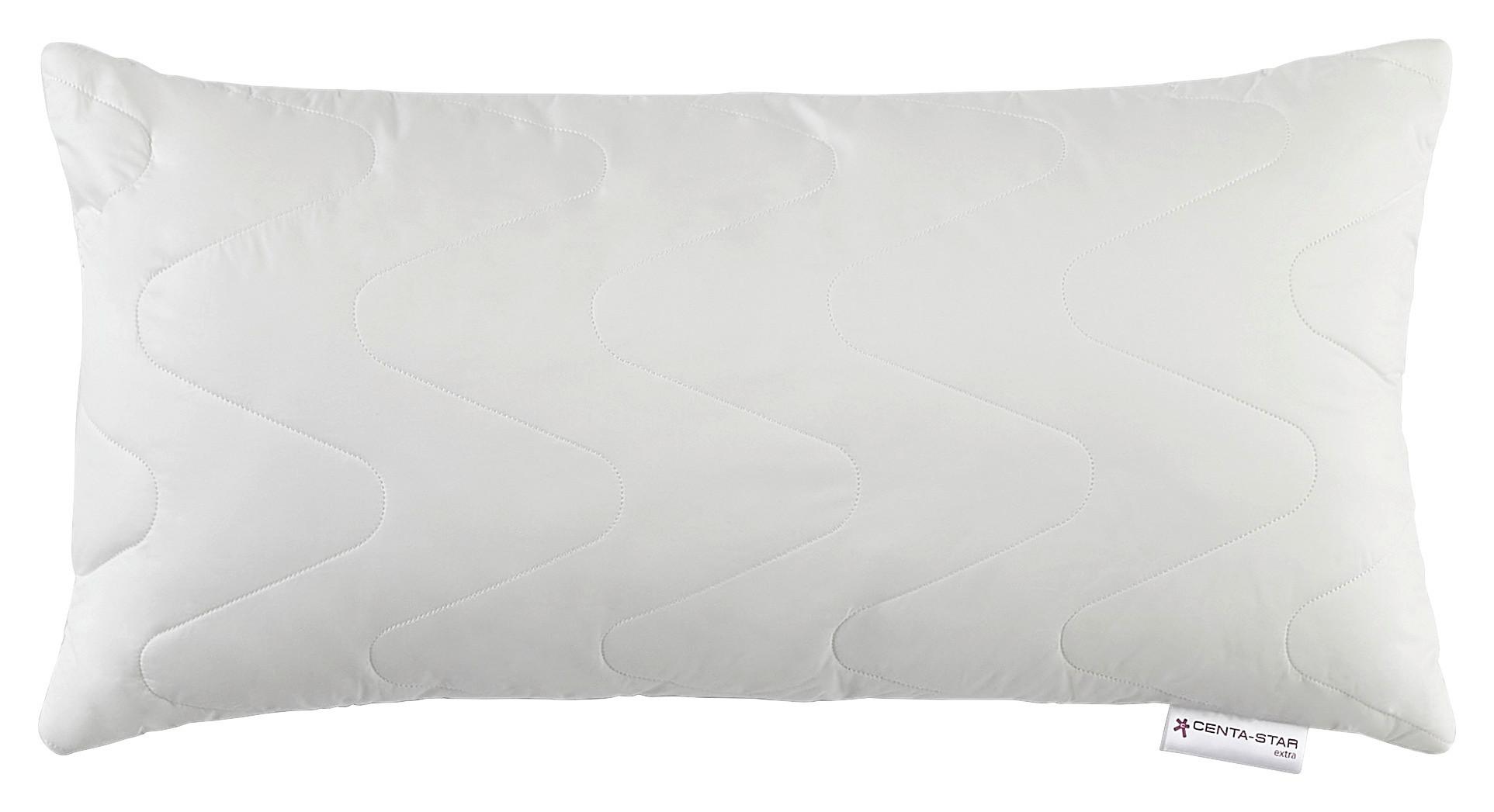 PODUSZKA POD GŁOWĘ PURE BREEZE - biały, Basics, tkanina (40/80cm) - Centa-Star