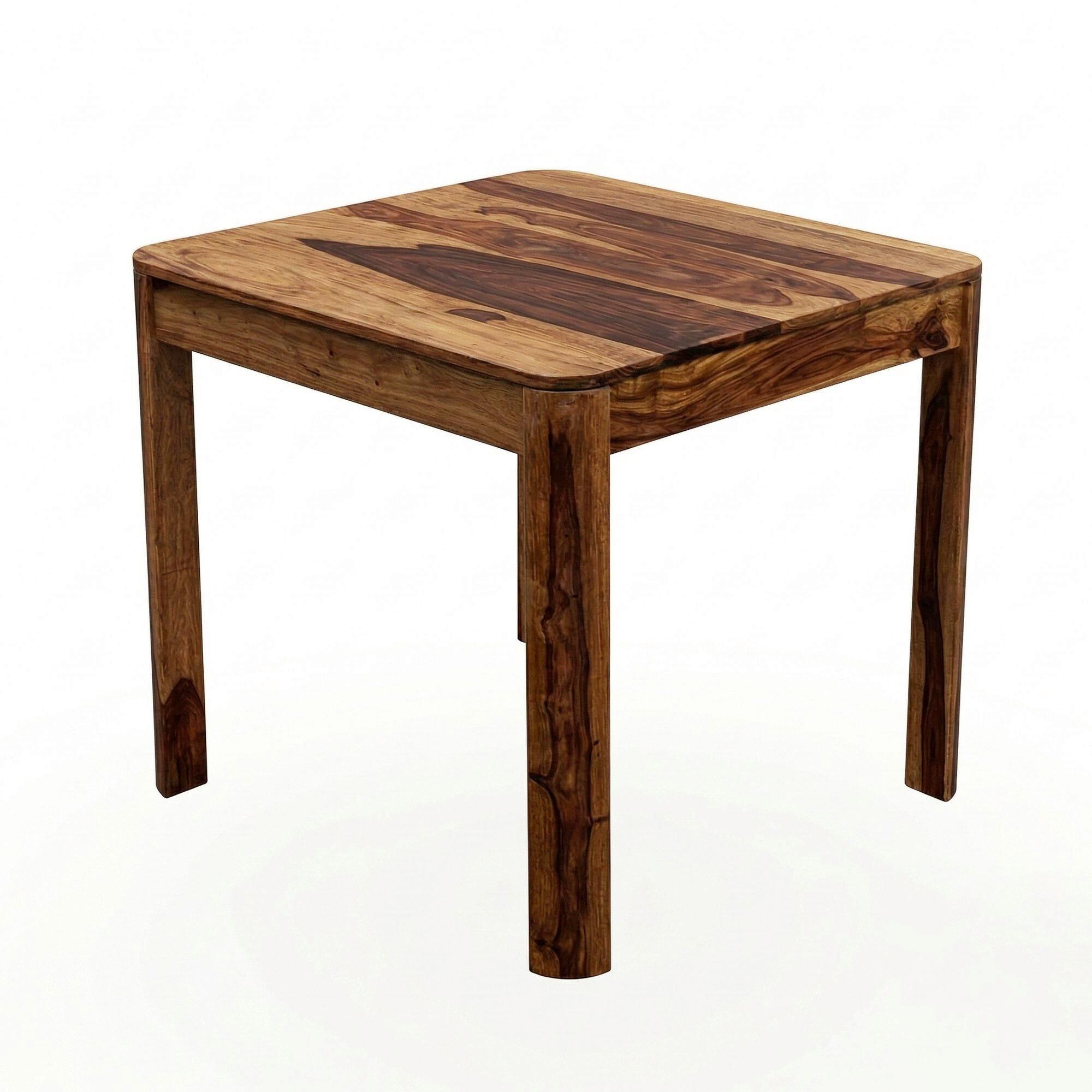 Esstisch Wl7.416 - Sheeshamfarben, Design, Holz (80/76/80cm) - Livetastic