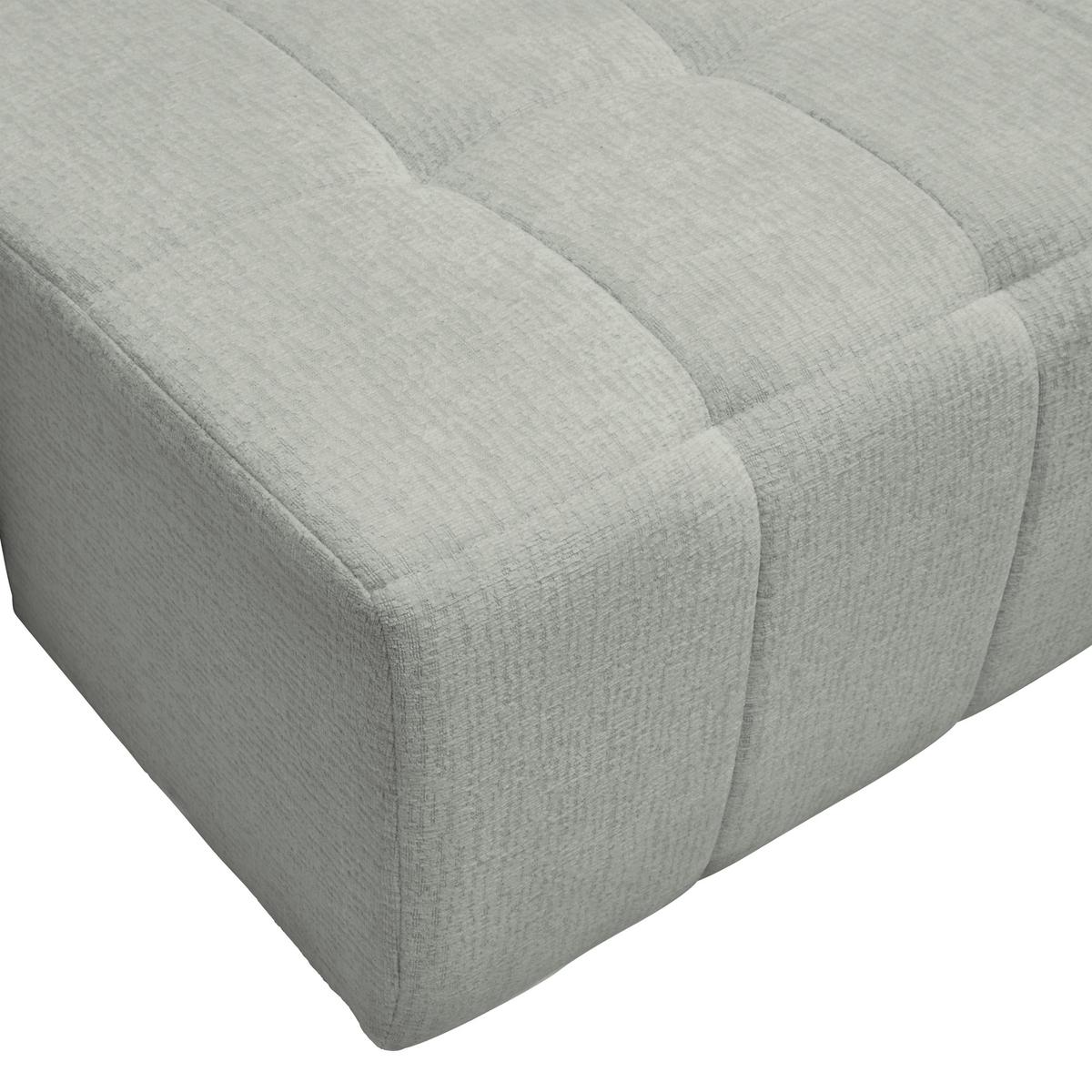 Schlafsofa Bologna Grau - Beige/Schwarz, Holz/Textil (245/74-90/104cm) - Mömax