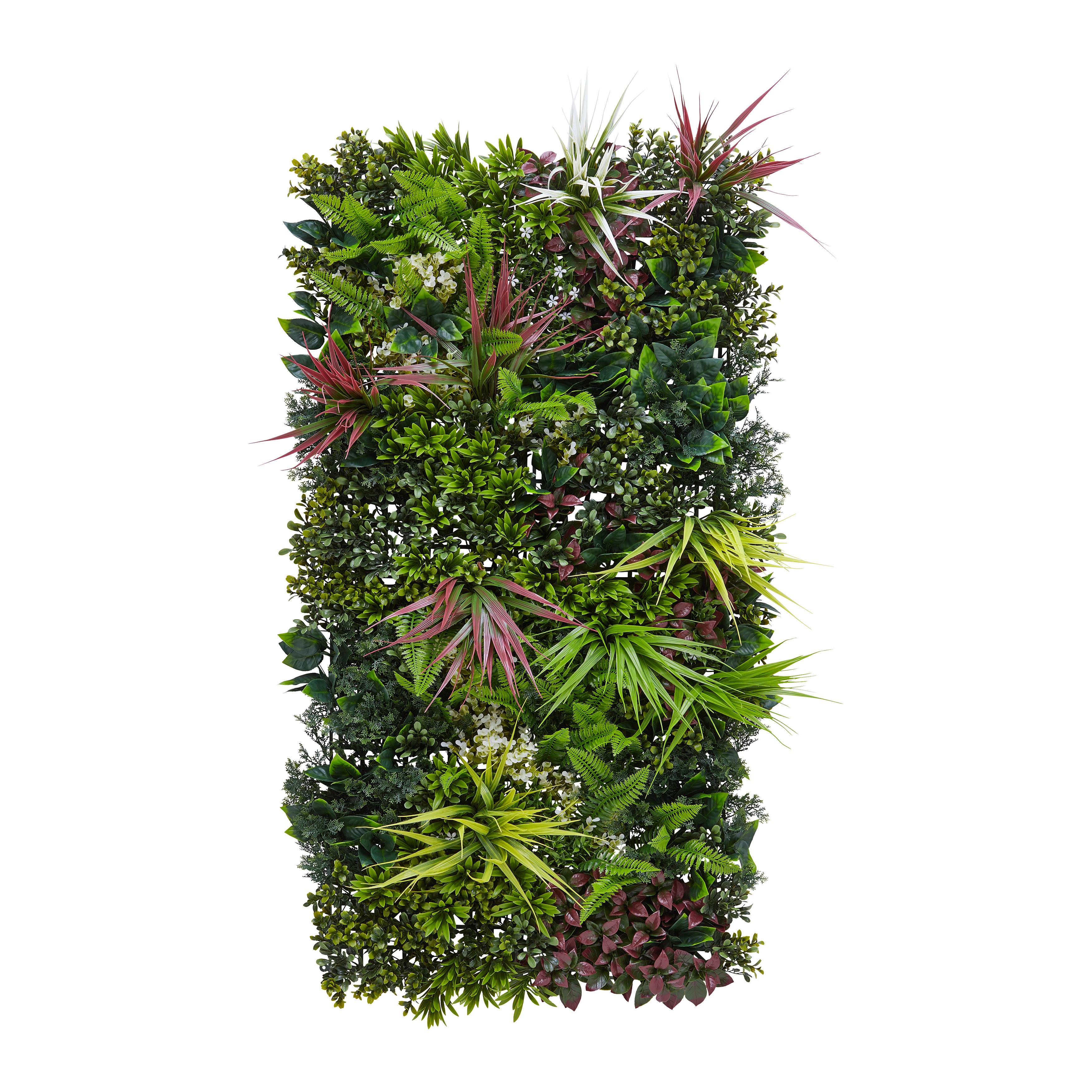 Umetna Rastlina Farnmatte - lila/zelena, Moderno, umetna masa (50/100cm) - Mömax