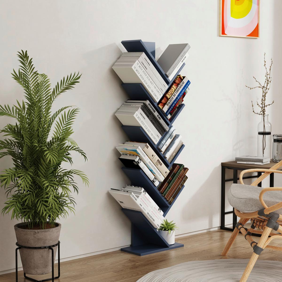 REGAL NULIS XL - Anthrazit, Design, Holzwerkstoff (40/140/20cm) - MID.YOU