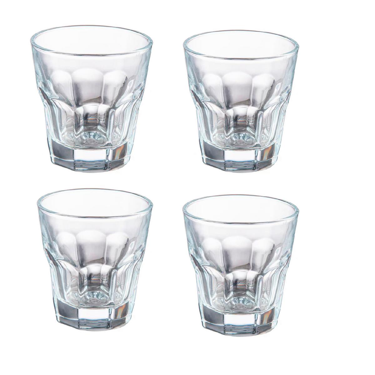 Set de pahare Adam - străveziu, Konventionell, sticlă (8,4/8,4/8,7cm) - Mömax