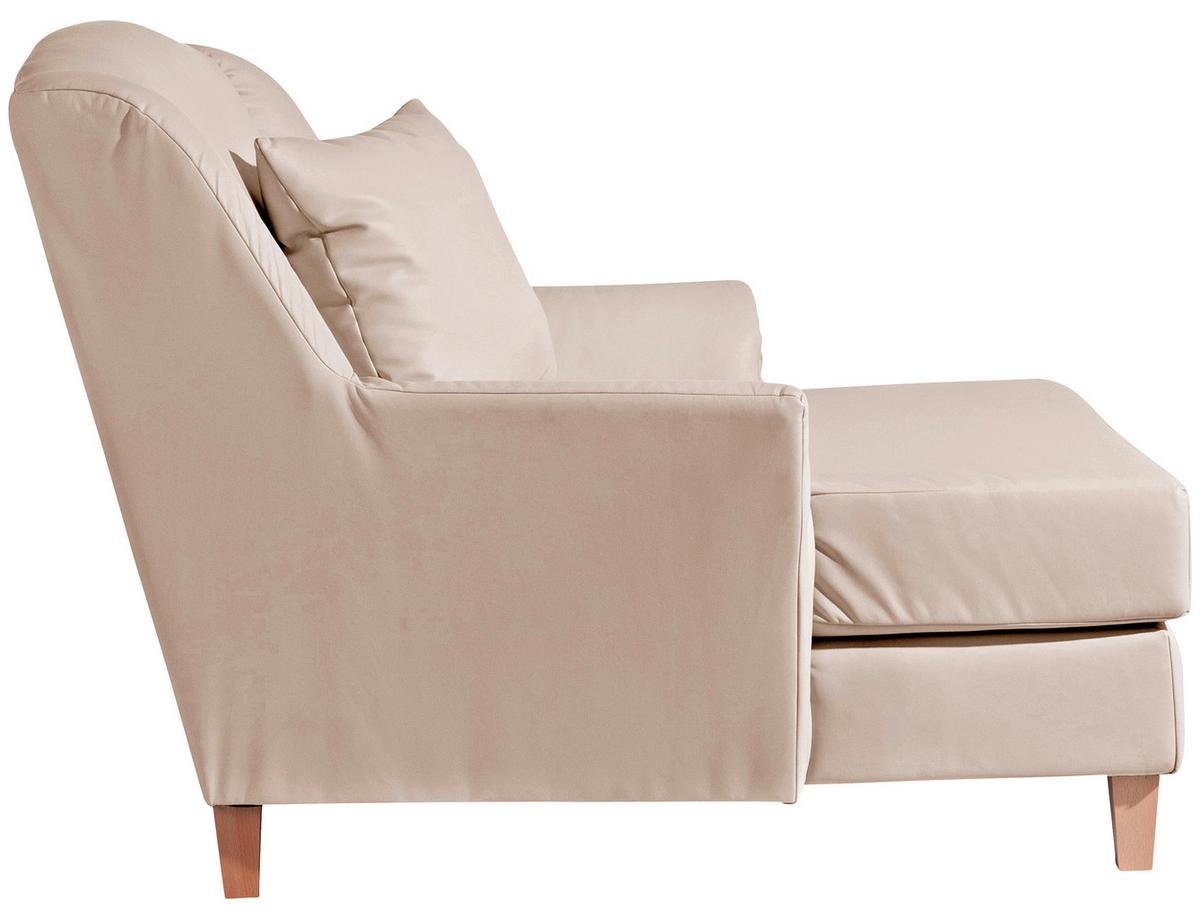 XXL-SESSEL JUDITH - Beige/Naturfarben, MODERN, Holz/Holzwerkstoff (136/107/142cm) - Max Winzer