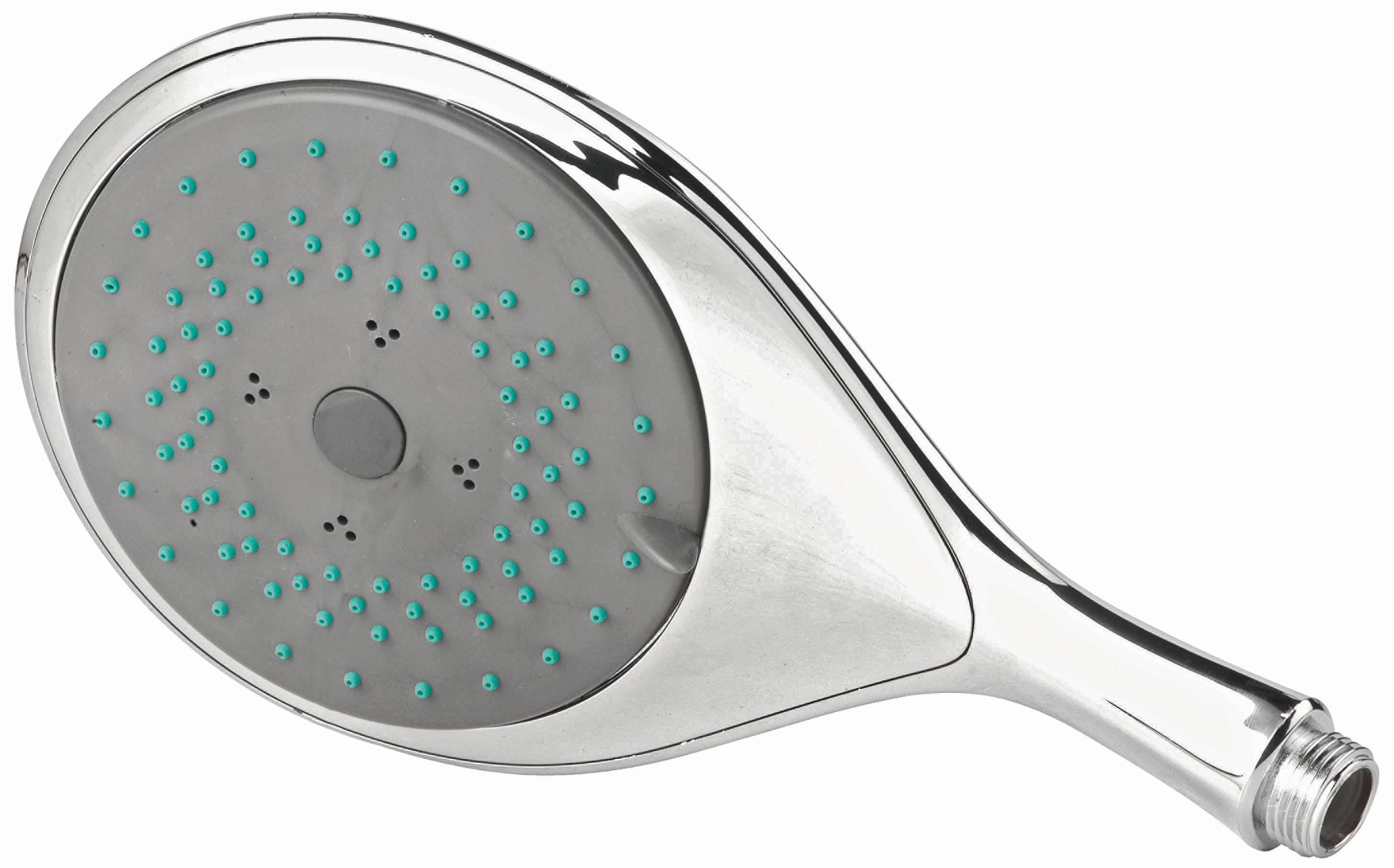 Brausegarnitur Tropic in Chromfarben - Chromfarben, Kunststoff - Schütte