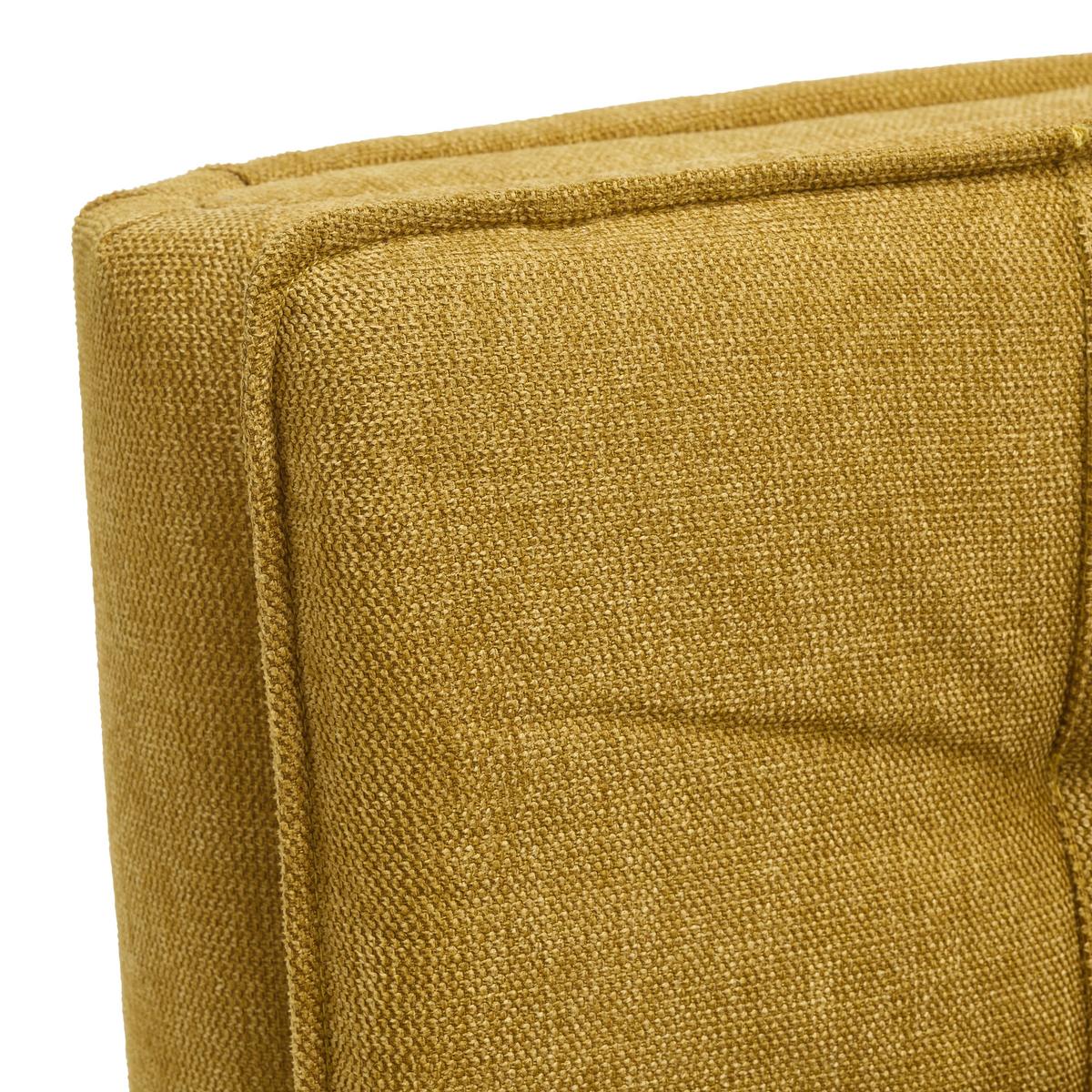 Schlafsofa Sun Gelb - Gelb/Schwarz, MODERN, Holz/Textil (190/83/93cm) - Mömax