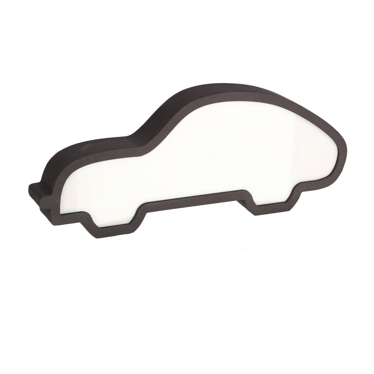 Dječja Stolna Svjetiljka Car - crna, Basics, drvni materijal/plastika (35/3.5/14cm)