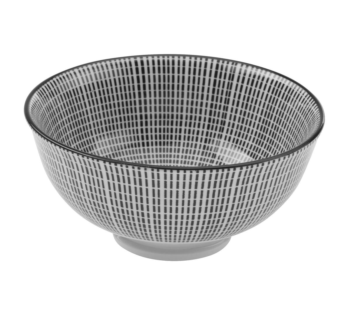 Szószos Tálka Shiva - fekete/fehér, Lifestyle, kerámia (11,5/5,8cm) - Modern Living