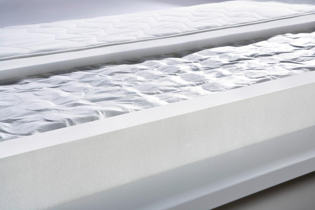 Vzmetnica Living Pur, 90x200 Cm - bela, Konvencionalno, tekstil (90/200cm) - Nadana