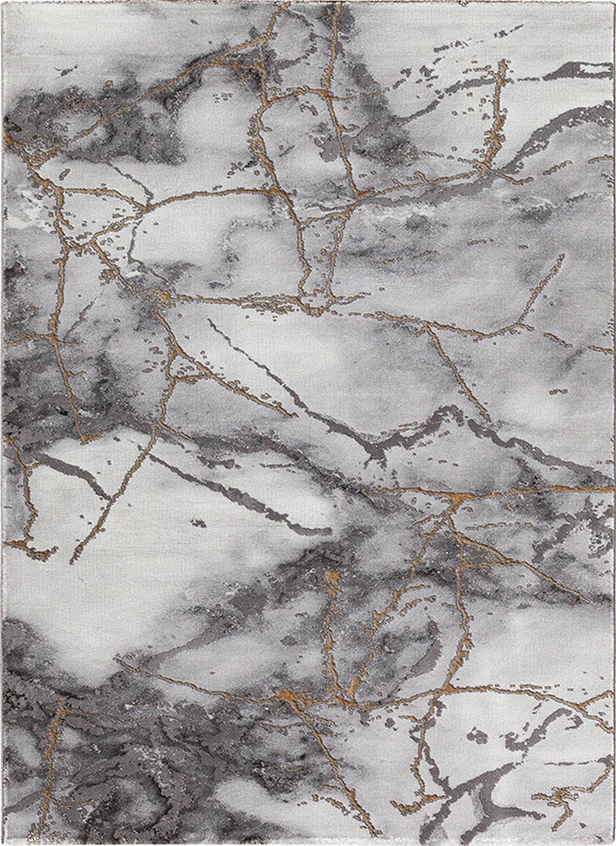 Webteppich Craft Goldfarben ca. 200x290cm - Goldfarben, KONVENTIONELL, Textil (200/290cm)