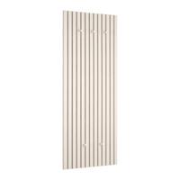 Garderobenpaneel Grace Sandfarben - Sandfarben, MODERN, Holz/Textil (50/125/7,5cm) - Mömax