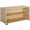 HYLLA UNIT-ELEMENTS MINI -BASED- - svart/ekfärgad, Modern, trämaterial (91,2/44,8/40cm) - Based