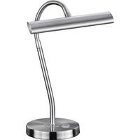 LED-Tischleuchte Curtis Nickelfarben max. 4 Watt - Nickelfarben, LIFESTYLE, Metall (18/35cm) - Trio Leuchten