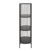 HYLLA TIAGO -EXKLUSIV- - svart, Lifestyle, metall (80/125/34cm) - Mömax