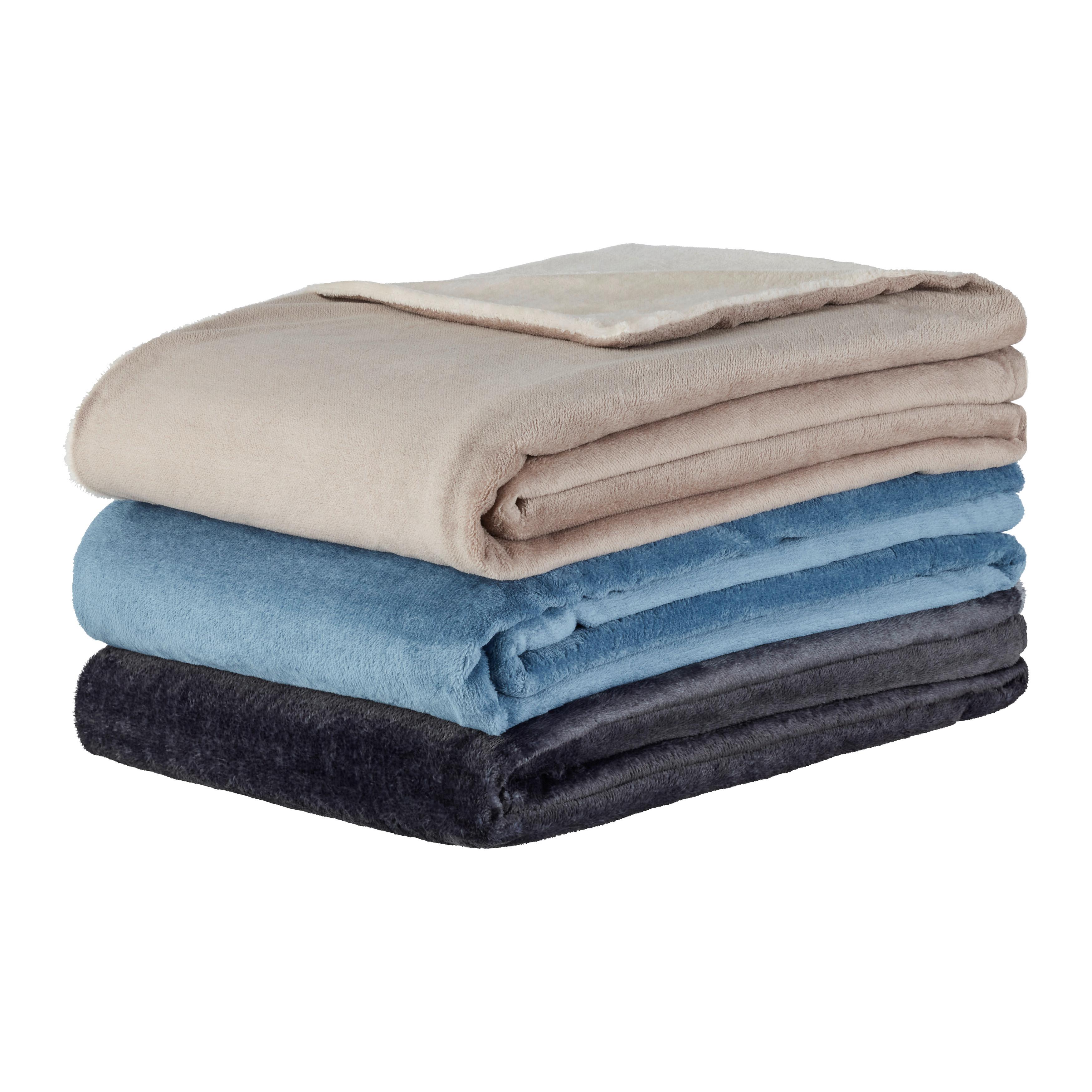 FILT WENDY - vit/beige, Klassisk, textil (150/200cm) - Mömax
