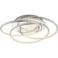LED-Deckenleuchte Barna, max. 30 Watt - Silberfarben, MODERN, Kunststoff/Metall (50/14cm) LED-Deckenleuchte Barna, max. 30 Watt - Silberfarben, MODERN, Kunststoff/Metall (50/14cm)