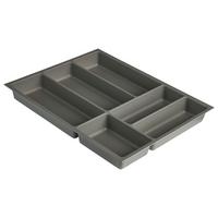 WKŁAD NA SZTUĆCE BE45D - kolor łupkowy, Basics, tworzywo sztuczne (45/4,9/50cm) - Nobilia