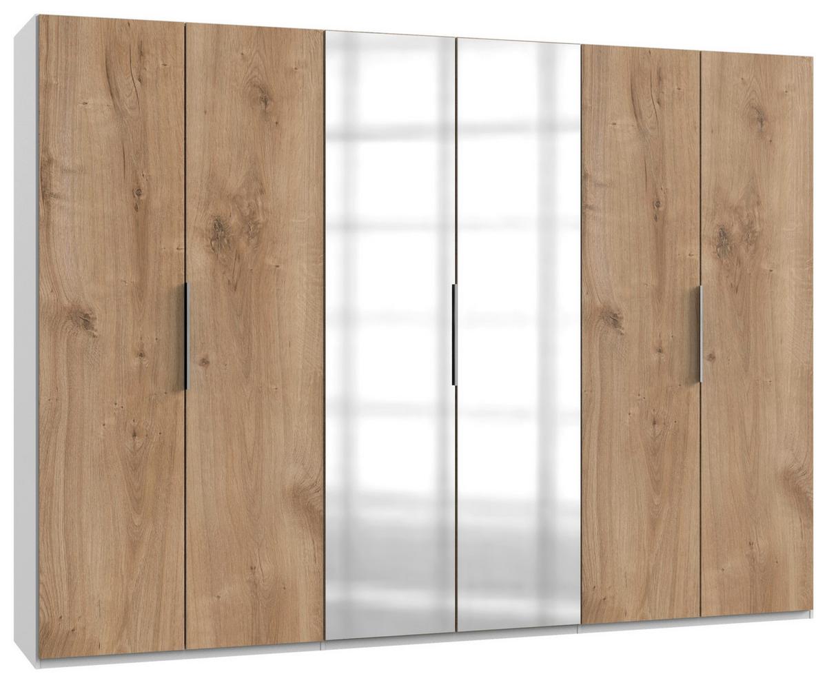 Ormar S Klasičnim Vratima Level 36 A - bijela/boje hrasta, Moderno, drvni materijal (300/216/58cm) - Modern Living