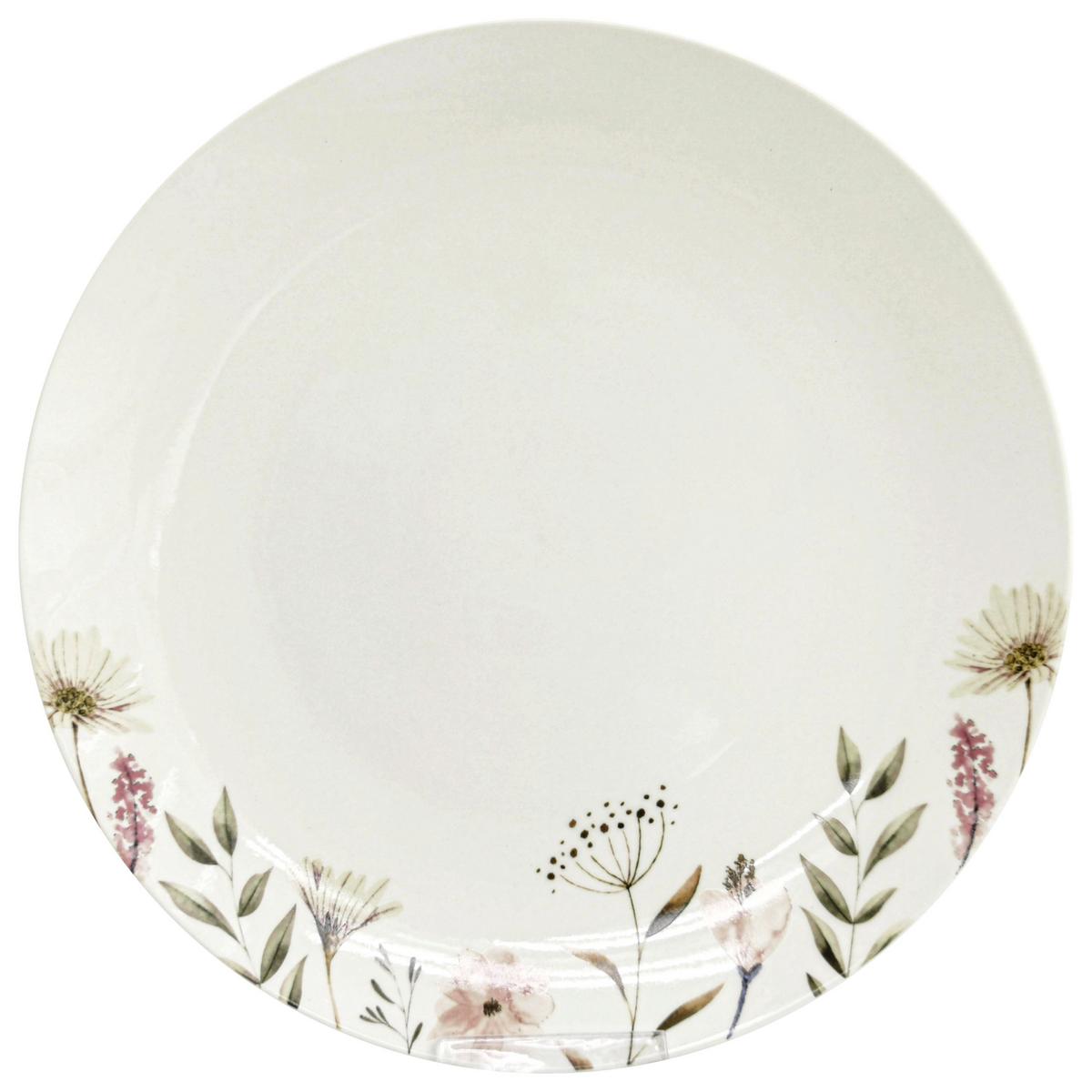Plitvi Krožnik Amelie - večbarvno, Romantika, keramika (27cm) - Mömax
