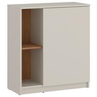 Komoda Fano - kašmir/boje hrasta, Moderno, drvni materijal/plastika (72,8/84,8/40cm) - Modern Living