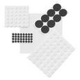Filc Korong 125 Darabos - barna/fehér (0cm) - MÖMAX modern living