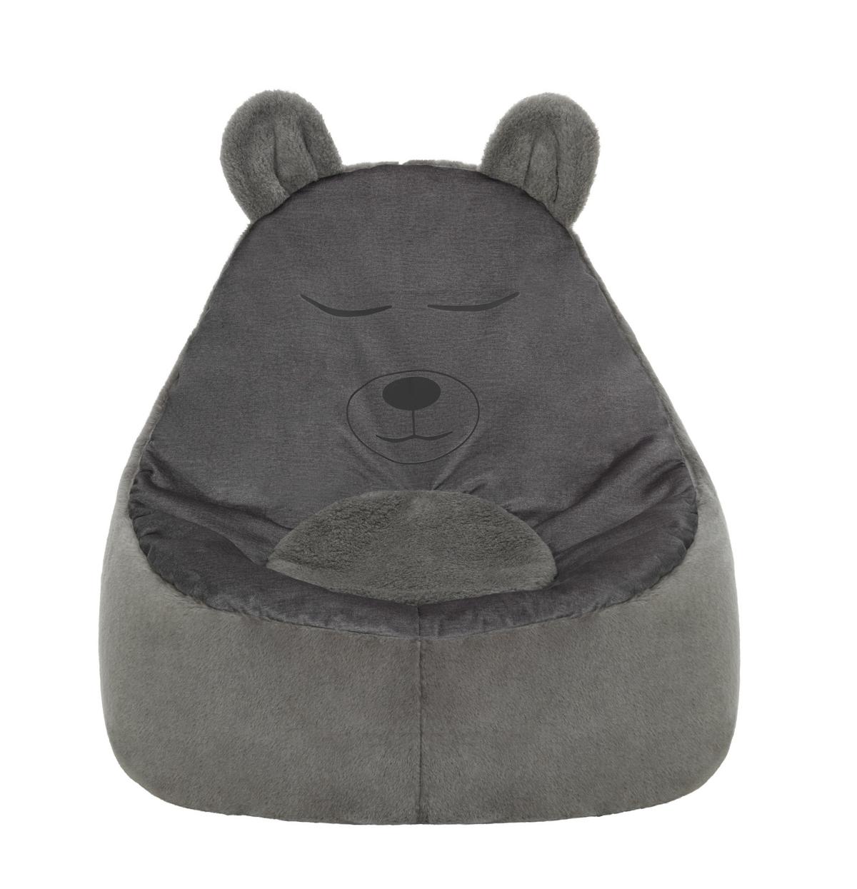 Kindersessel in Anthrazit - Anthrazit, Textil (65/80/65cm) - Mömax