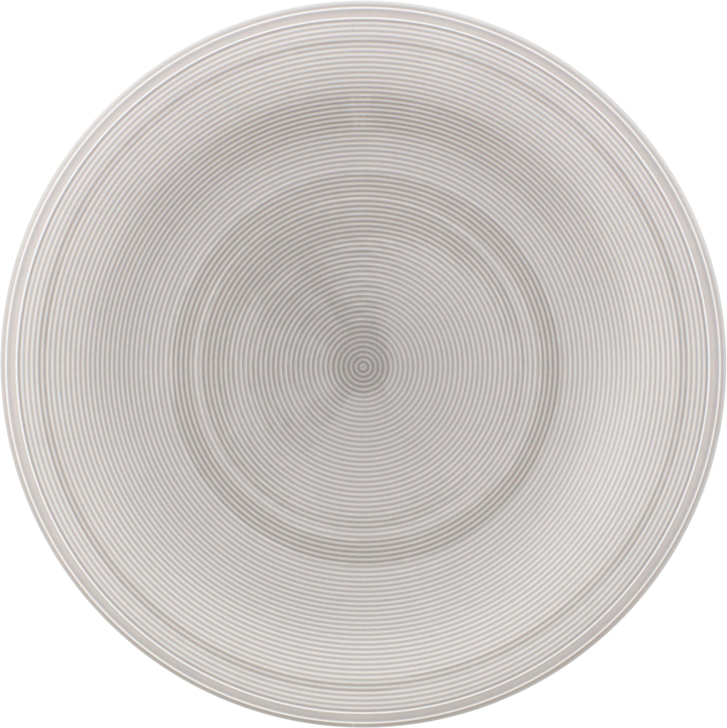 TALERZ OBIADOWY COLOR LOOP STONE VILLEROY&BOCH - szary, Konventionell, ceramika (28cm) - like.Villeroy & Boch