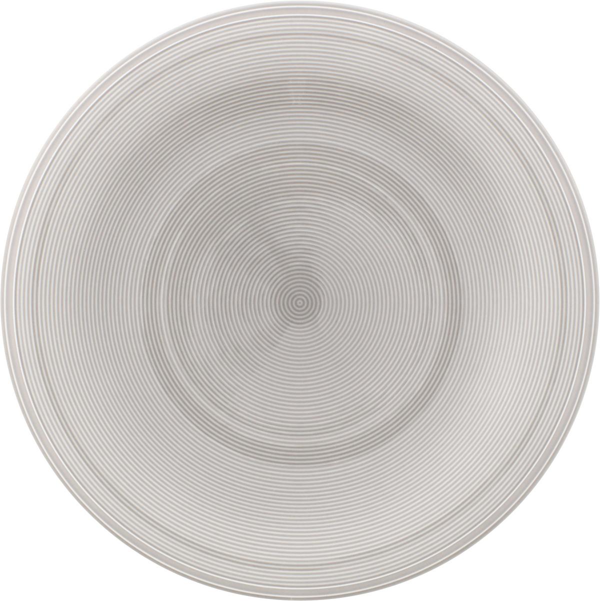 TALERZ OBIADOWY COLOR LOOP STONE VILLEROY&BOCH - szary, Konventionell, ceramika (28cm) - like.Villeroy & Boch