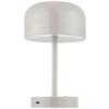 PORTABEL LAMPA SOFTI - grå, Modern, metall/plast (10/22,5/12,5cm) - Mömax