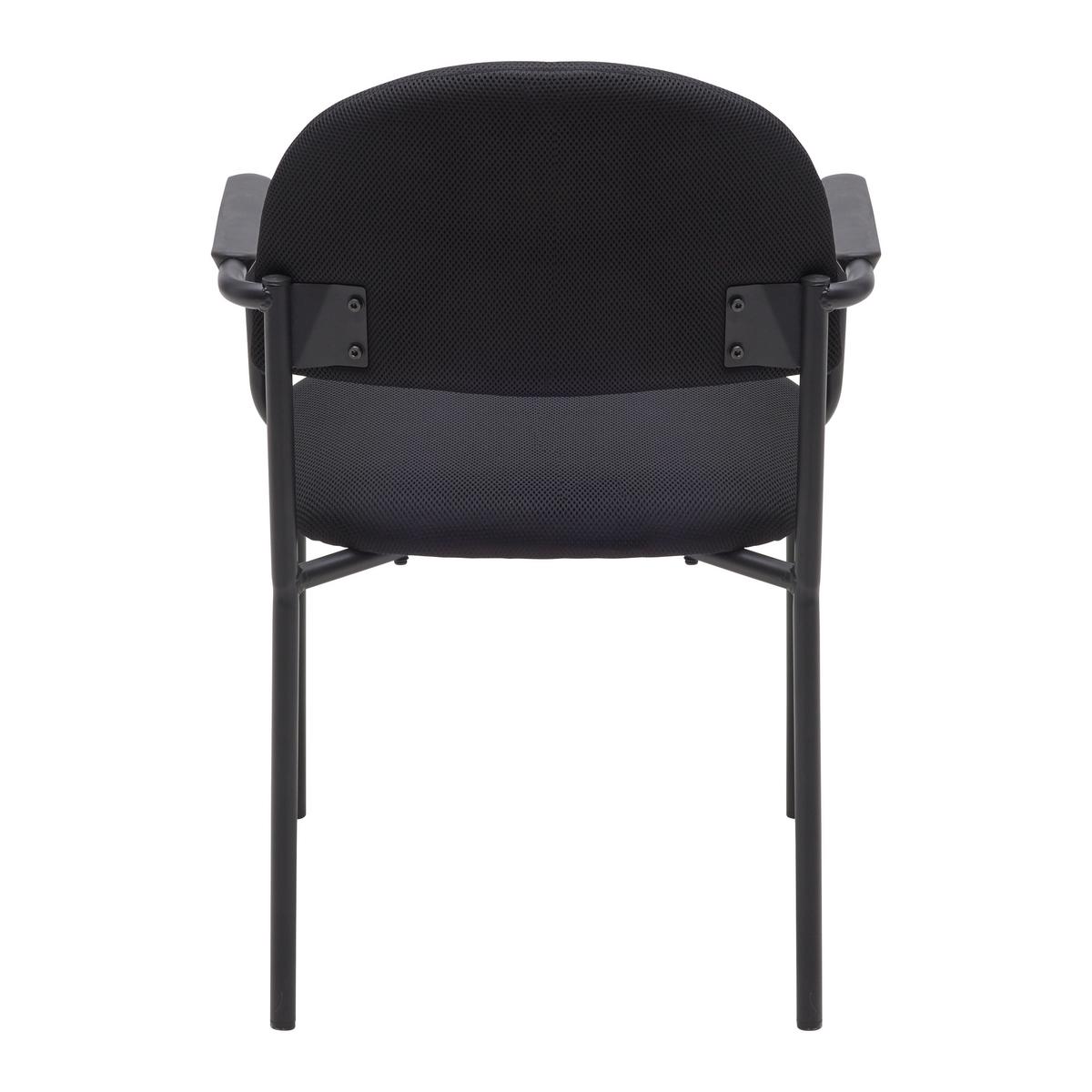 Konferenčni Stol Diana Ii - črna, Konvencionalno, kovina/tekstil (57,5/83/57,5cm) - Mömax